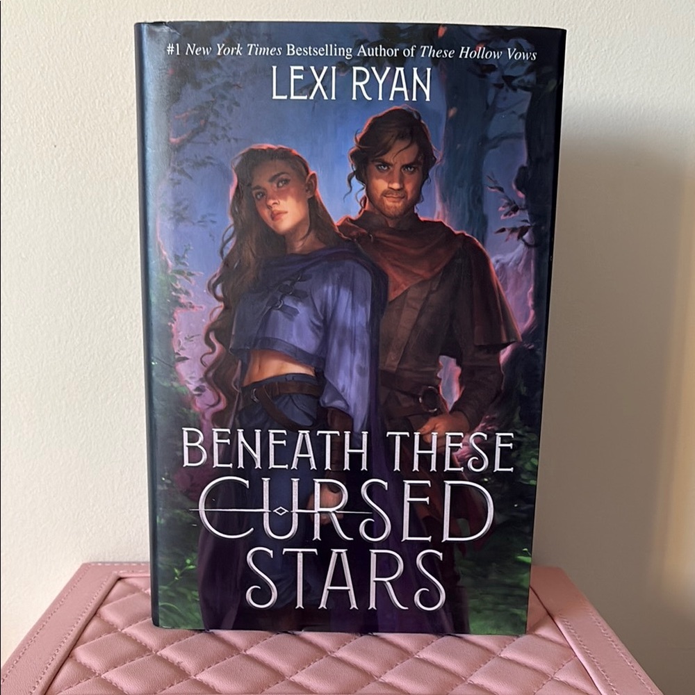 Beneath These Cursed Stars by Lexi Ryan Hardcover Book Fantasy Romance Romantasy
